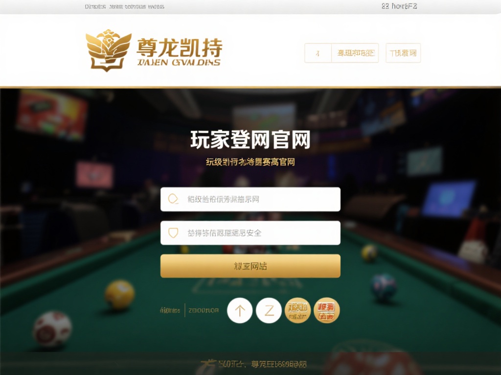 访问官方网站
尊龙凯时的官方网站是玩家登录的第一