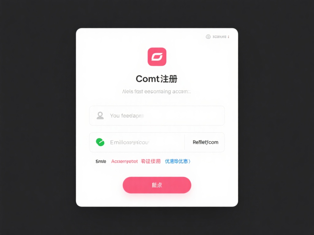 完成注册：最后，提交您的信息并通过电子邮件或短信验