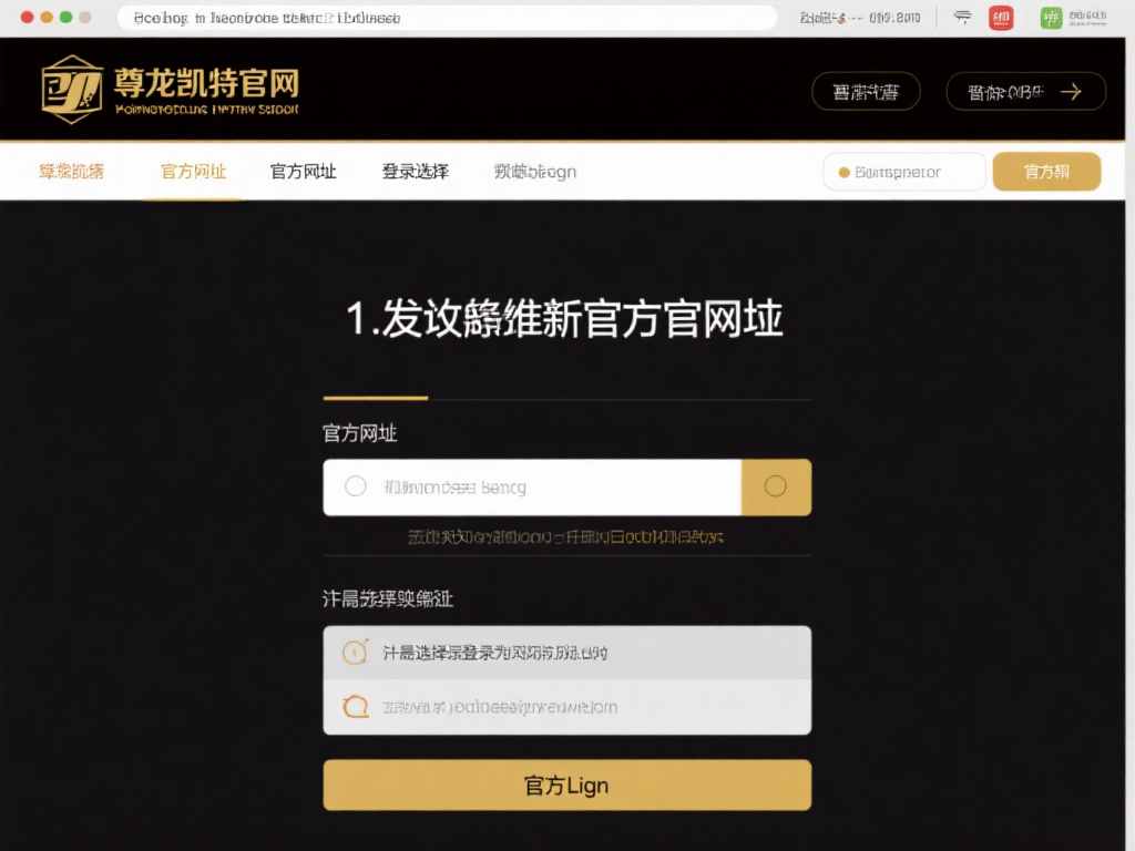 1.&nbsp;访问官方网址
首先，确保您正在使用的是尊龙