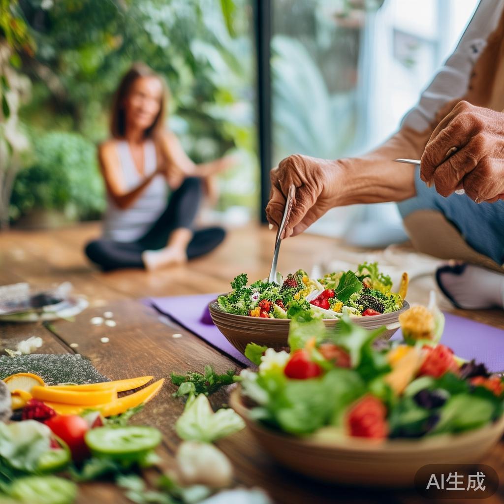 健康的生活方式有助于维持良好的精神状态。均衡的饮食